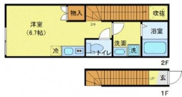 MQuarto秋津の物件間取画像